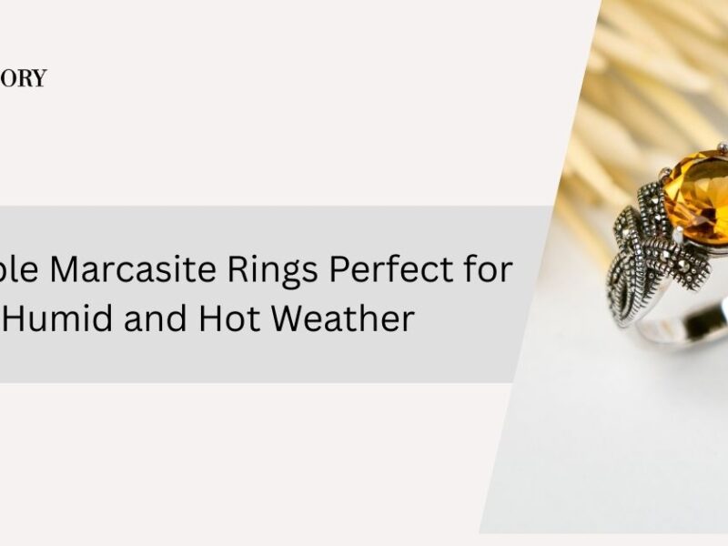 Durable Marcasite Rings Perfect for Humid and Hot Weather