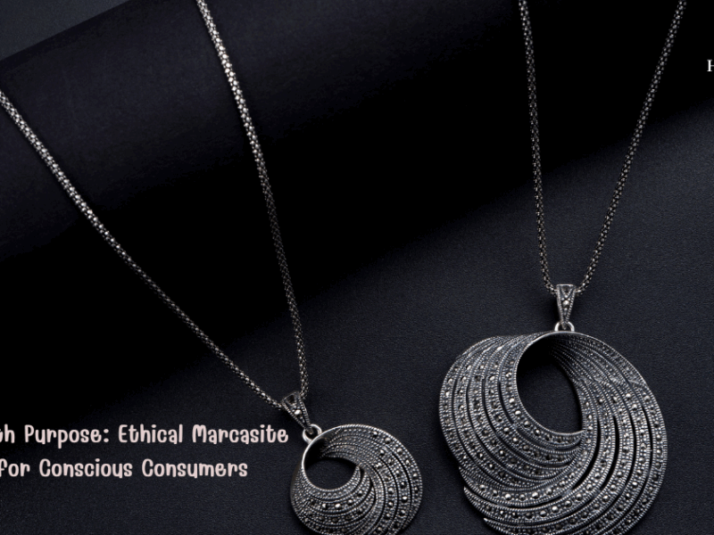 Pendants with Purpose: Ethical Marcasite Designs for Conscious Consumers