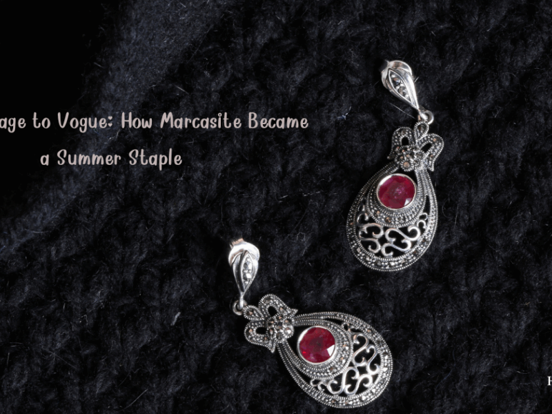 From Vintage to Vogue: How Marcasite Became a Summer Staple