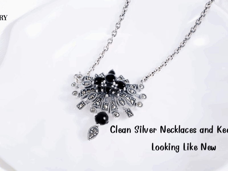 Clean Silver Necklaces and Keep Them Looking Like New