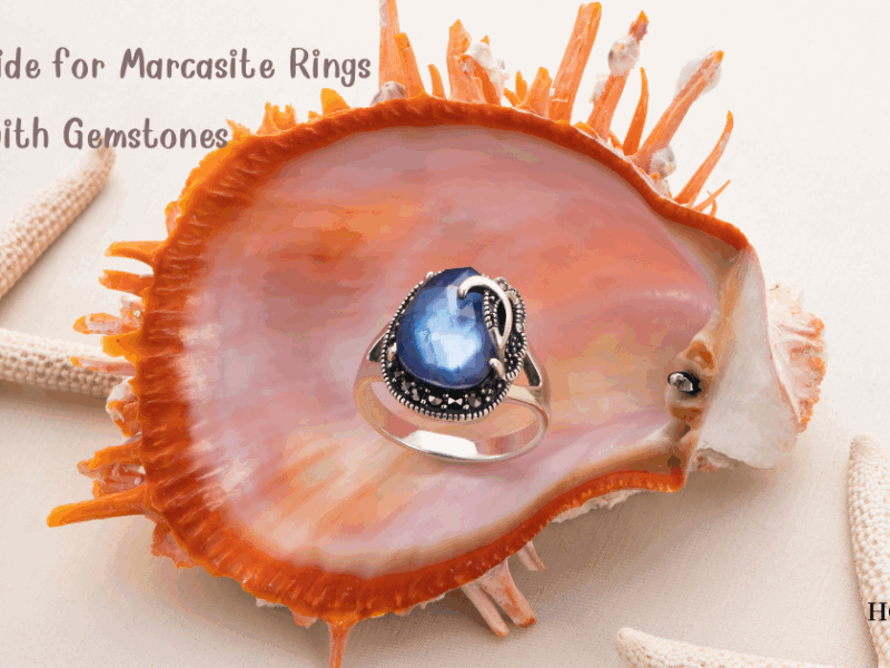 Buying Guide for Marcasite Rings with Gemstones