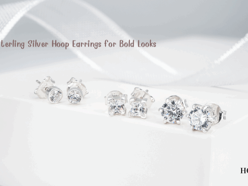 Large Sterling Silver Hoop Earrings for Bold Looks