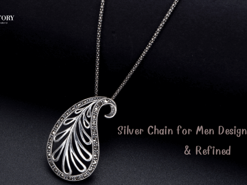 Silver Chain for Men Design: Masculine & Refined