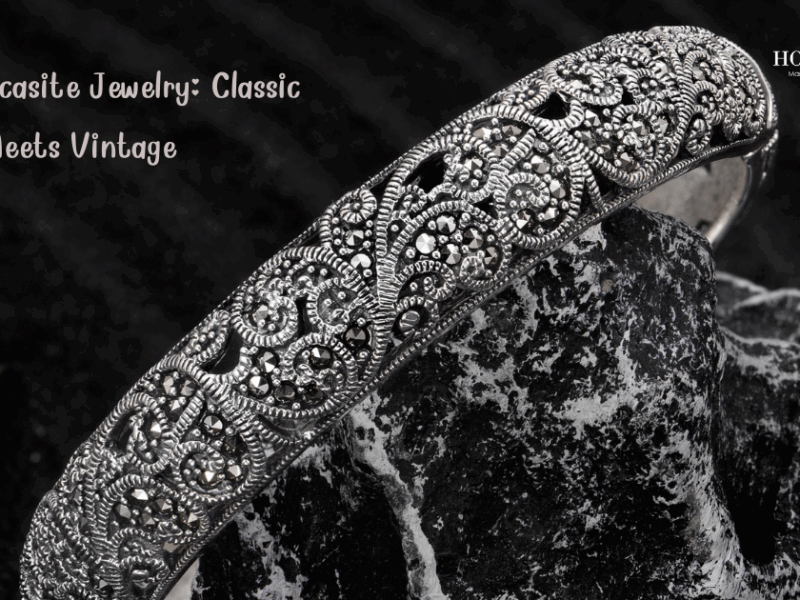 Bridal Marcasite Jewelry: Classic Meets Vintage