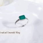 Natural vs Lab-Created Emerald Ring