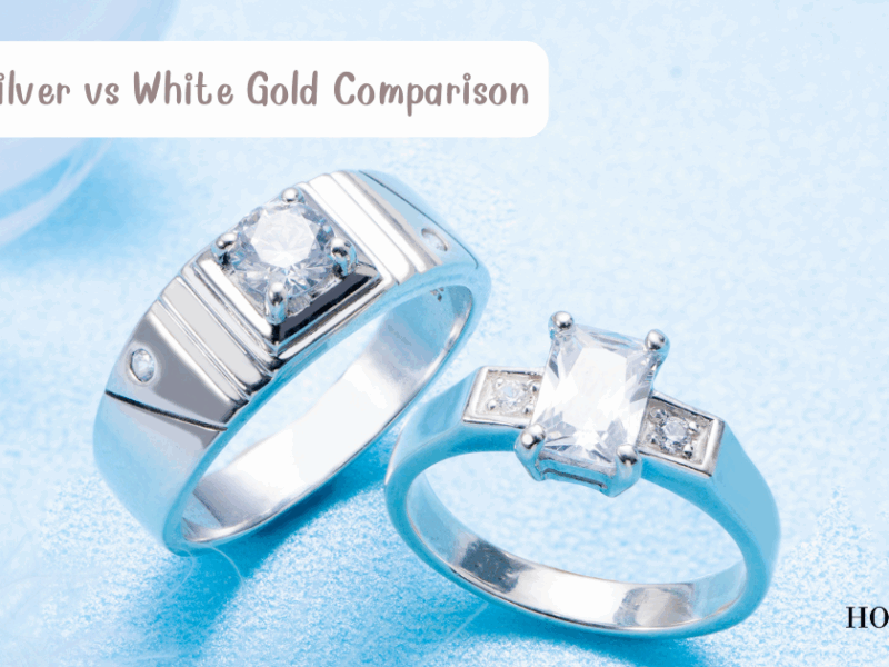 Pure Silver vs White Gold Comparison