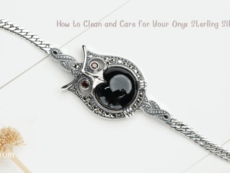 How to Clean and Care for Your Onyx Sterling Silver Ring