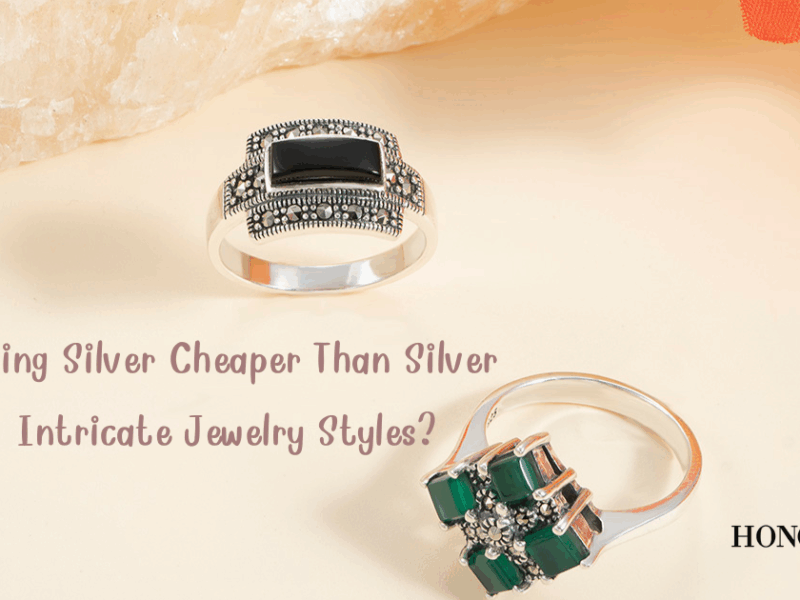 Is Sterling Silver Cheaper Than Silver with Intricate Jewelry Styles?