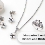 Marcasite Earrings for Brides and Bridesmaids