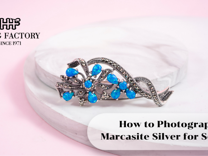 How to Photograph Marcasite Silver for Selling