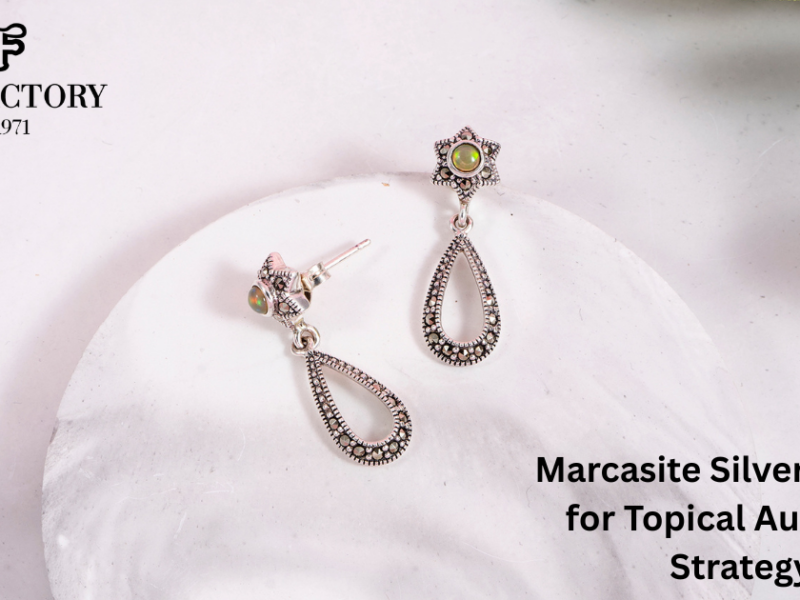 Marcasite Silver Jewelry for Topical Authority Strategy
