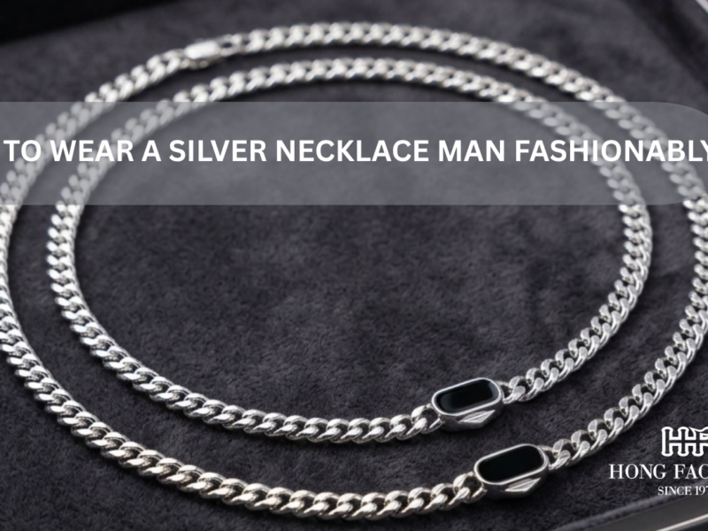 How to wear a Silver Necklace Man Fashionably