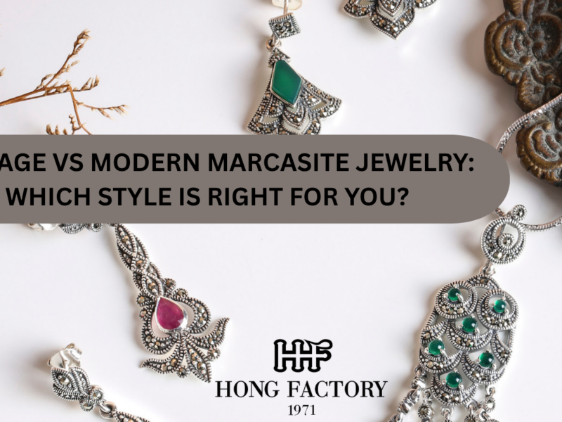 Vintage vs Modern Marcasite Jewelry: Which Style Is Right for You?