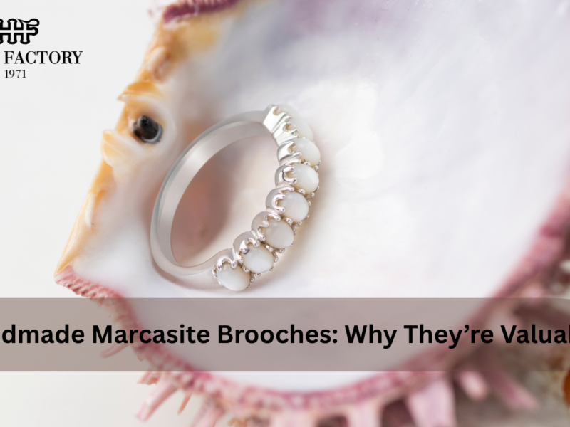Handmade Marcasite Brooches: Why They’re Valuable