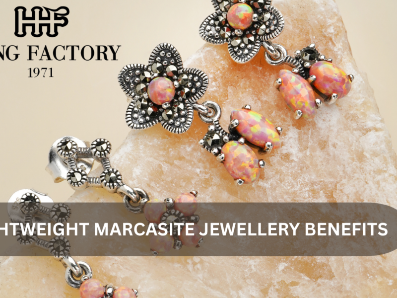 Lightweight Marcasite Jewellery Benefits