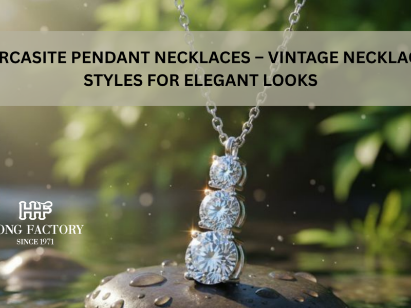 Marcasite Pendant Necklaces – Vintage Necklace Styles for Elegant Looks