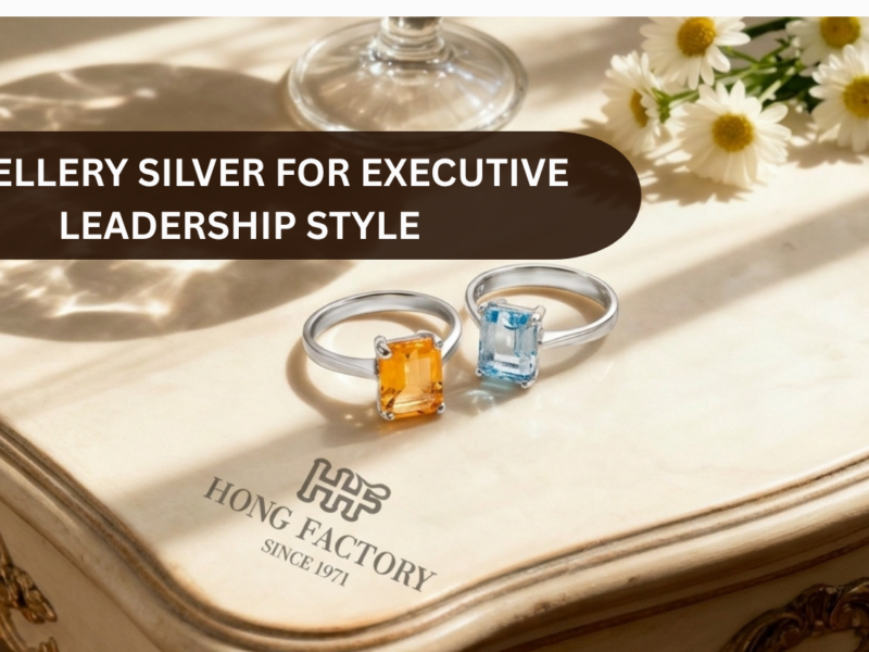 JEWELLERY SILVER FOR EXECUTIVE LEADERSHIP STYLE