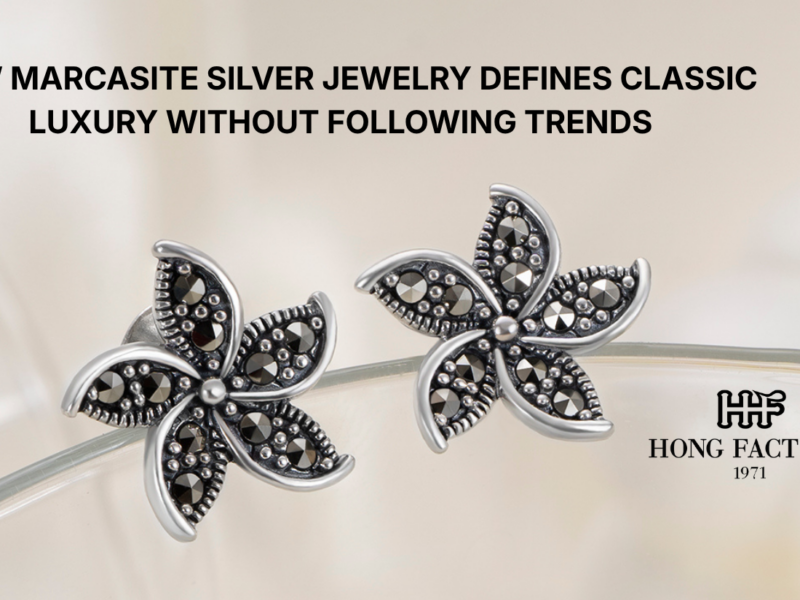 How Marcasite Silver Jewelry Defines Classic Luxury Without Following Trends