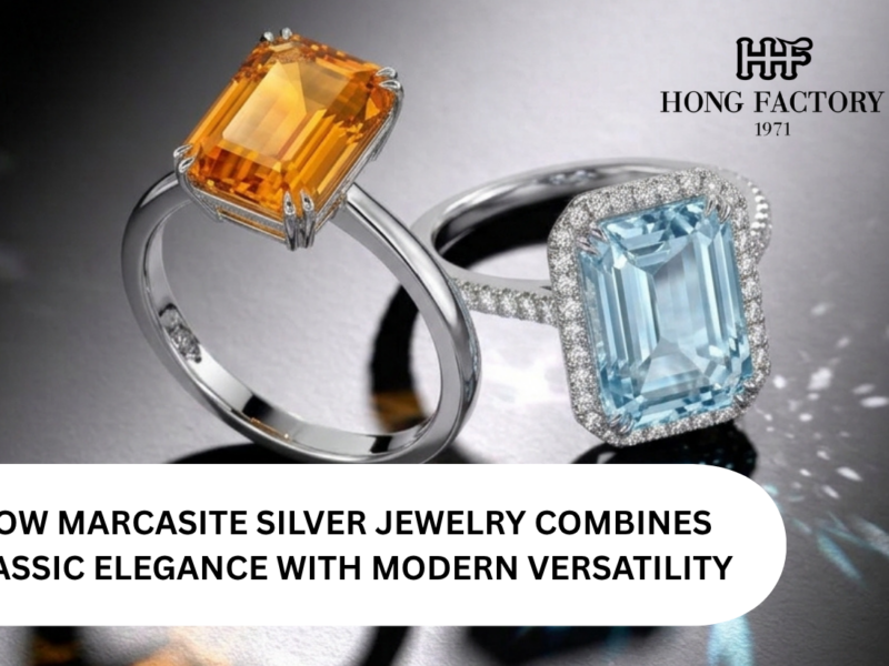 How Marcasite Silver Jewelry Combines Classic Elegance with Modern Versatility