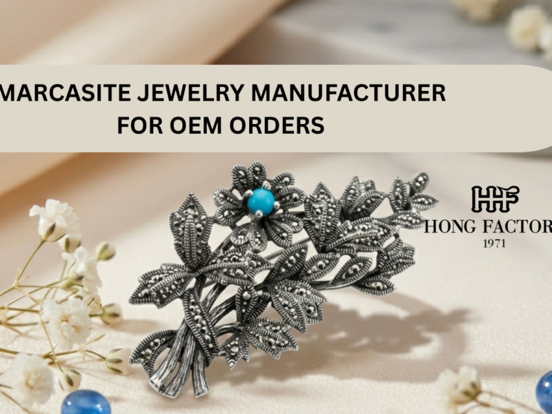 Marcasite Jewelry Manufacturer for OEM Orders