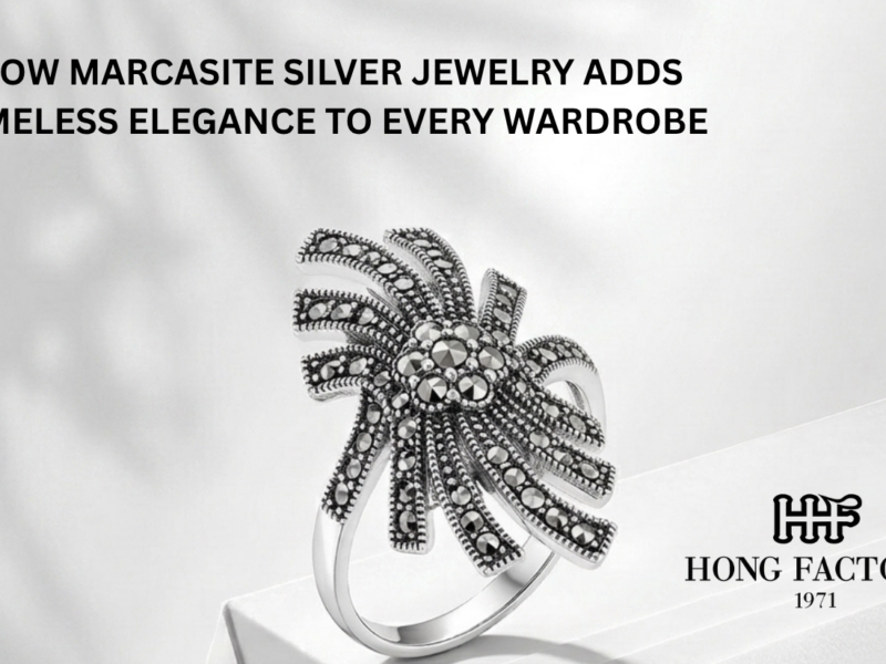 How Marcasite Silver Jewelry Adds Timeless Elegance to Every Wardrobe