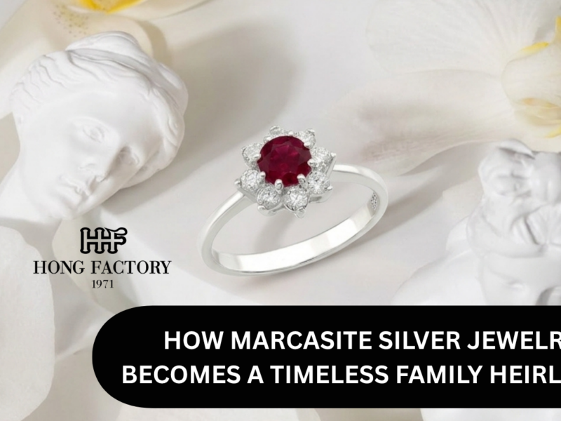 How Marcasite Silver Jewelry Becomes a Timeless Family Heirloom